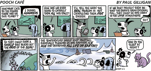 Pooch Cafe on Sunday June 5, 2005 Comic Strip