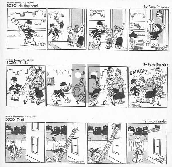 Bozo on Monday March 31, 2025 Comic Strip