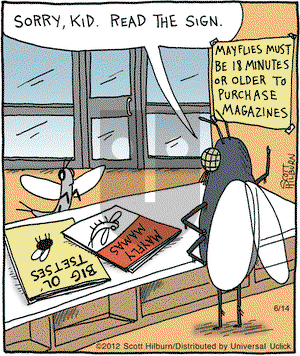 The Argyle Sweater - Thursday June 14, 2012 Comic Strip