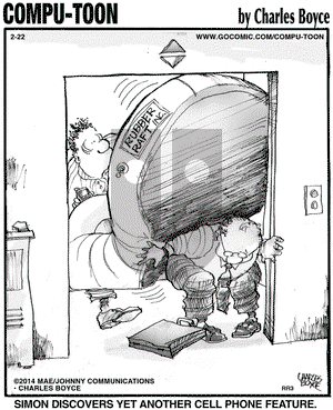 Compu-toon - Saturday February 22, 2014 Comic Strip