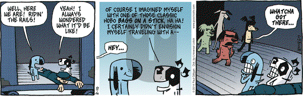 Pooch Cafe on Monday February 10, 2014 Comic Strip