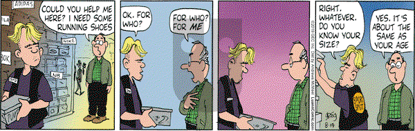 Luann on Monday August 19, 2019 Comic Strip
