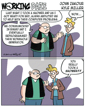 Working Daze on Thursday March 23, 2006 Comic Strip