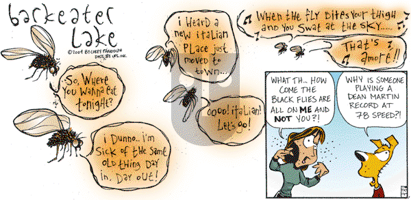 Barkeater Lake on Sunday January 1, 2012 Comic Strip