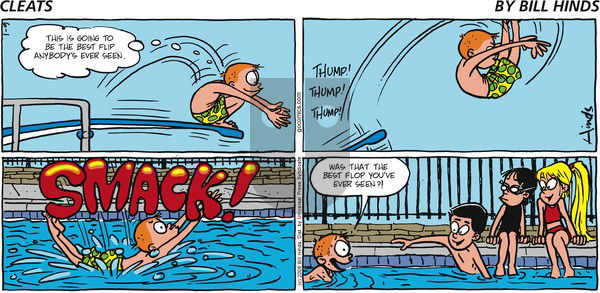 Cleats on Sunday June 1, 2008 Comic Strip