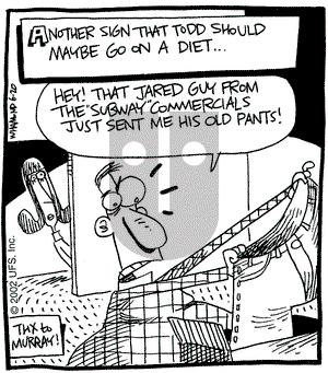Reality Check on Thursday June 20, 2002 Comic Strip
