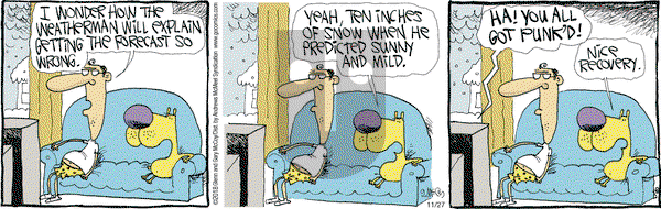 The Duplex on Tuesday November 27, 2018 Comic Strip