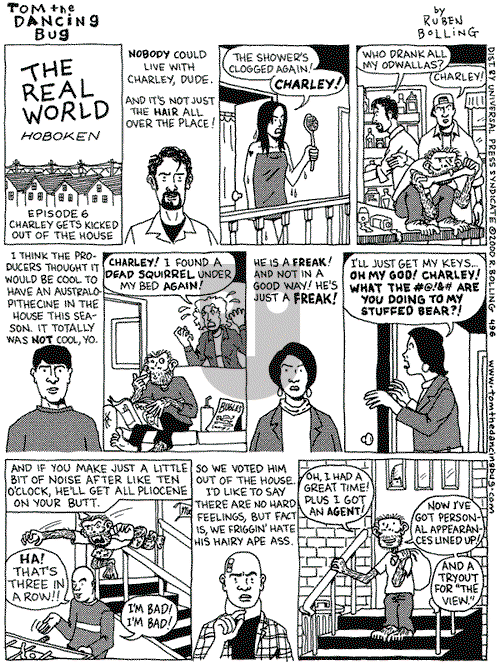 Tom the Dancing Bug on Saturday May 20, 2000 Comic Strip