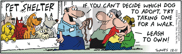 Frank and Ernest on Friday December 11, 2009 Comic Strip