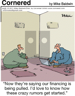 Cornered - Tuesday September 20, 2011 Comic Strip