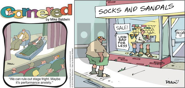 Cornered on Sunday September 9, 2018 Comic Strip