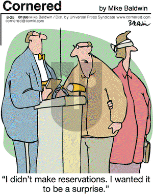 Cornered on Friday August 25, 2006 Comic Strip