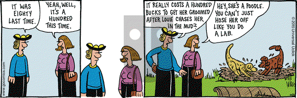 Overboard on Saturday October 3, 2015 Comic Strip