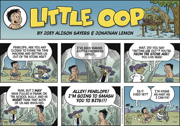 Alley Oop on Sunday September 14, 2025 Comic Strip