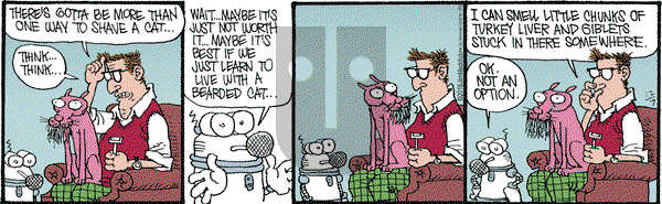 Monty on Wednesday December 7, 2016 Comic Strip