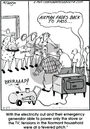 Close to Home - Thursday November 27, 1997 Comic Strip