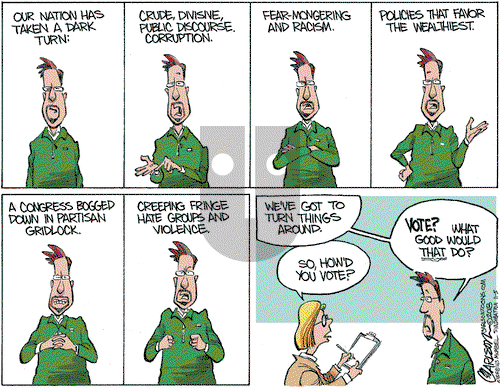 Stuart Carlson on Monday November 5, 2018 Comic Strip