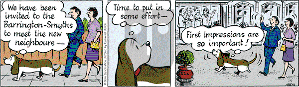 Fred Basset on Saturday July 9, 2016 Comic Strip