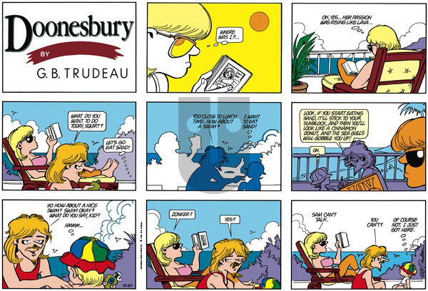 Doonesbury on Tuesday November 9, 1993 Comic Strip