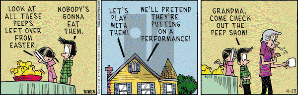Grand Avenue on Tuesday April 23, 2019 Comic Strip