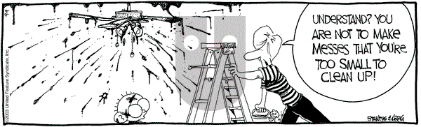 The Buckets on Tuesday September 9, 2003 Comic Strip