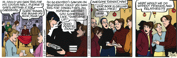 For Better or For Worse on Tuesday November 27, 2007 Comic Strip