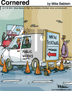 Cornered on Tuesday August 17, 2021 Comic Strip