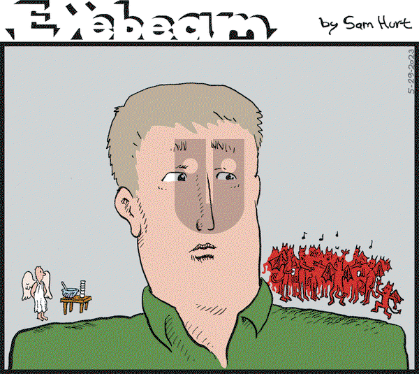Eyebeam - Monday May 29, 2023 Comic Strip