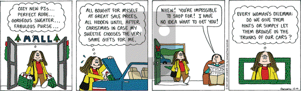 Cathy Classics on Monday December 10, 2007 Comic Strip