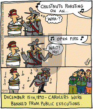 The Argyle Sweater on Saturday December 15, 2012 Comic Strip