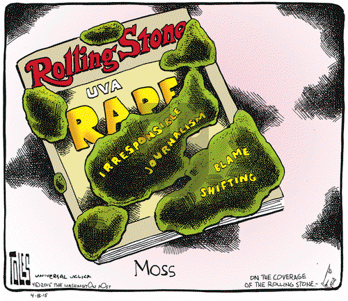 Tom Toles on Wednesday April 8, 2015 Comic Strip
