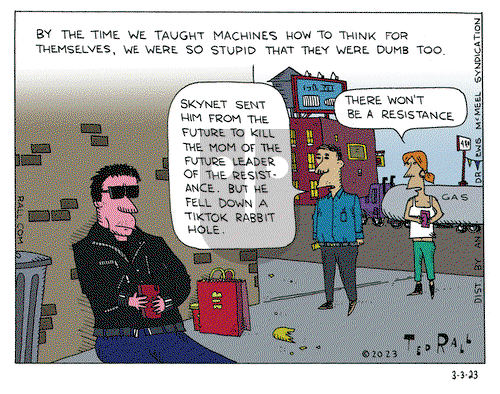 Ted Rall - Friday March 3, 2023 Comic Strip