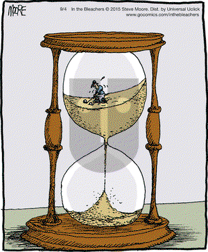 In the Bleachers on Friday September 4, 2015 Comic Strip