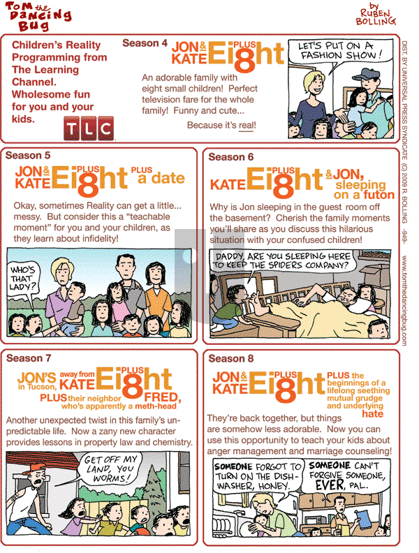 Tom the Dancing Bug on Saturday June 6, 2009 Comic Strip