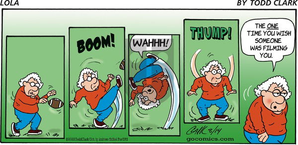 Lola - Sunday August 14, 2022 Comic Strip