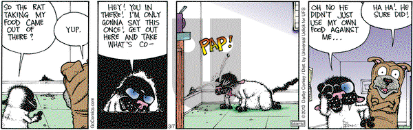 Get Fuzzy on Thursday March 7, 2013 Comic Strip