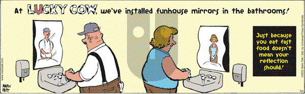 Lucky Cow on Saturday March 5, 2005 Comic Strip