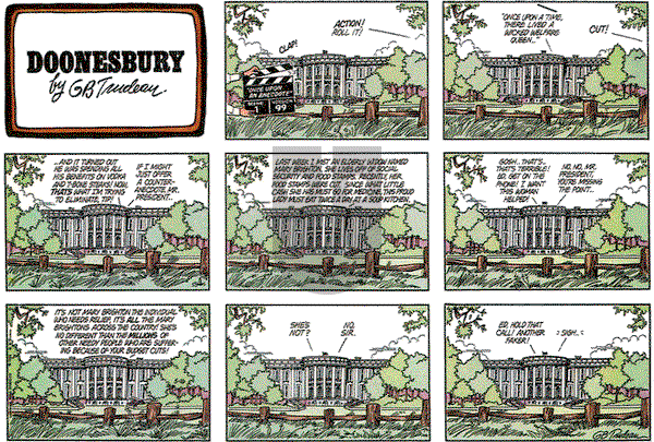 Doonesbury on Sunday May 16, 1982 Comic Strip