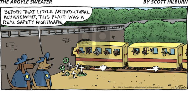 The Argyle Sweater on Sunday April 17, 2016 Comic Strip