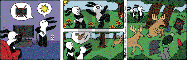 Buni - Friday March 13, 2015 Comic Strip