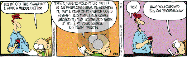 The Buckets on Wednesday February 23, 2011 Comic Strip