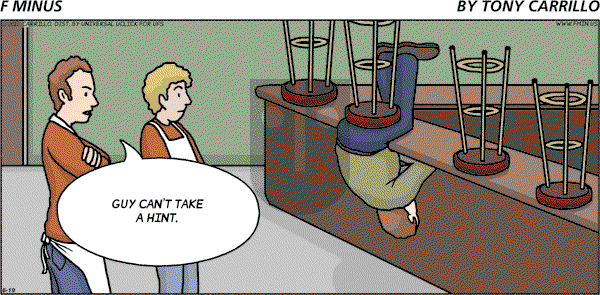 F Minus - Sunday June 19, 2011 Comic Strip