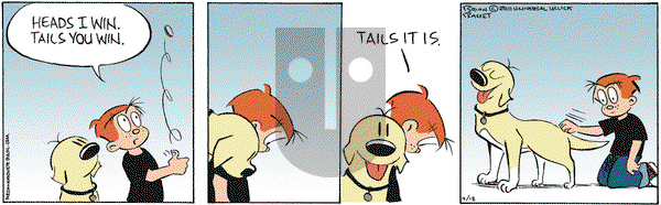 Red and Rover on Monday April 18, 2011 Comic Strip