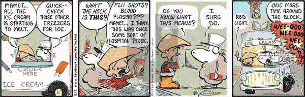 DeFlocked on Thursday August 2, 2012 Comic Strip