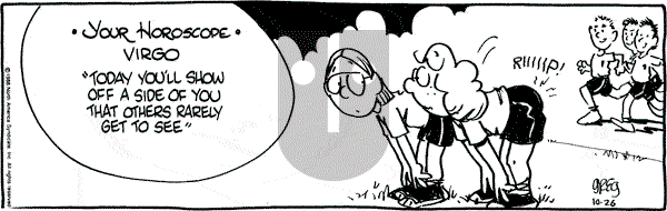 Luann on Wednesday October 26, 1988 Comic Strip