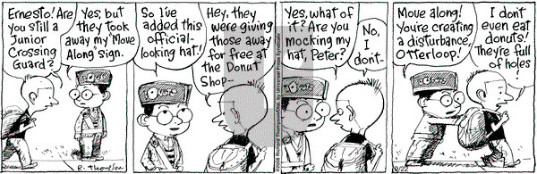 Cul de Sac on Monday September 22, 2008 Comic Strip