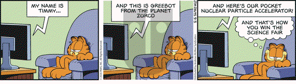 Garfield - Thursday September 3, 2020 Comic Strip