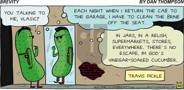Brevity - Sunday August 14, 2016 Comic Strip
