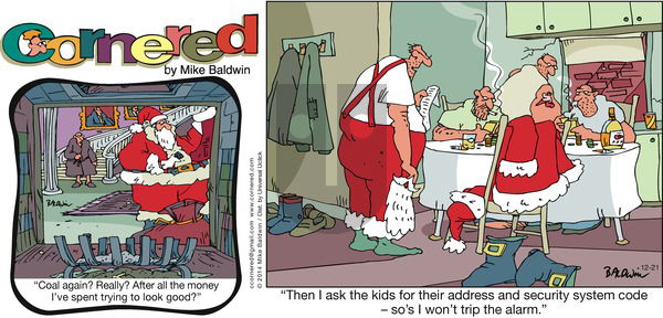Cornered on Sunday December 21, 2014 Comic Strip