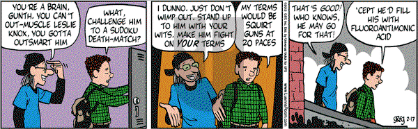 Luann on Friday February 17, 2012 Comic Strip
